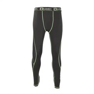 NEW ELEMENT OUTDOORS men's kore series lightweight long underwear in black